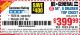 Harbor Freight Coupon 56", 8 DRAWER TOP CHEST Lot No. 62662/61370 Expired: 8/17/15 - $399.99