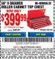 Harbor Freight Coupon 56", 8 DRAWER TOP CHEST Lot No. 62662/61370 Expired: 12/6/15 - $399.99