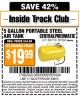 Harbor Freight ITC Coupon 5 GALLON PORTABLE STEEL AIR TANK Lot No. 65594/69716 Expired: 5/26/15 - $19.99