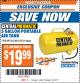 Harbor Freight ITC Coupon 5 GALLON PORTABLE STEEL AIR TANK Lot No. 65594/69716 Expired: 9/12/17 - $19.99