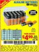 Harbor Freight Coupon THUNDERBOLT MAGNUM ALKALINE BATTERIES AA, AAA - 24 PK Lot No. 92405/61270/92404/69568/61271/92406/61272/92407/61279/92408 Expired: 8/12/15 - $4.99