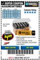 Harbor Freight Coupon THUNDERBOLT MAGNUM ALKALINE BATTERIES AA, AAA - 24 PK Lot No. 92405/61270/92404/69568/61271/92406/61272/92407/61279/92408 Expired: 8/31/17 - $4.99