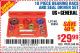 Harbor Freight Coupon 10 PIECE BEARING RACE AND SEAL DRIVER SET Lot No. 63261 Expired: 7/3/15 - $29.99