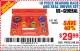 Harbor Freight Coupon 10 PIECE BEARING RACE AND SEAL DRIVER SET Lot No. 63261 Expired: 7/17/15 - $29.99