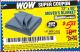 Harbor Freight Coupon 72" X 80" MOVING BLANKET Lot No. 66537/69505/62418 Expired: 9/27/15 - $5.88