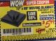 Harbor Freight Coupon 72" X 80" MOVING BLANKET Lot No. 66537/69505/62418 Expired: 5/30/17 - $5.99