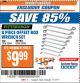 Harbor Freight ITC Coupon PITTSBURGH OFFSET BOX END WRENCH SET, 8 PIECE Lot No. 32041/32042 Expired: 7/11/17 - $9.99