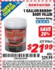 Harbor Freight ITC Coupon 1 GALLON BONDO BODY FILLER Lot No. 99863 Expired: 6/30/15 - $21.99