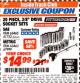 Harbor Freight ITC Coupon 20 PIECE 3/8" DRIVE HIGH VISIBILITY SOCKET SETS Lot No. 63465/41723/67999/63463 Expired: 11/30/17 - $14.99