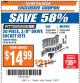 Harbor Freight ITC Coupon 20 PIECE 3/8" DRIVE HIGH VISIBILITY SOCKET SETS Lot No. 63465/41723/67999/63463 Expired: 2/6/18 - $14.99