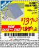 Harbor Freight Coupon 45 WATT SOLAR PANEL KIT Lot No. 68751/62443 Expired: 3/15/15 - $137.62