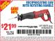 Harbor Freight Coupon RECIPROCATING SAW WITH ROTATING HANDLE Lot No. 65570/61884/62370 Expired: 10/3/15 - $21.99