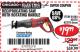 Harbor Freight Coupon RECIPROCATING SAW WITH ROTATING HANDLE Lot No. 65570/61884/62370 Expired: 7/31/17 - $19.99