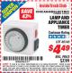 Harbor Freight ITC Coupon LAMP AND APPLIANCE TIMER Lot No. 40148 Expired: 6/30/15 - $4.49