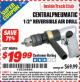 Harbor Freight ITC Coupon 1/2" REVERSIBLE AIR DRILL Lot No. 98896 Expired: 4/30/16 - $19.99