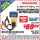 Harbor Freight ITC Coupon DIGITAL AUTOMOTIVE BATTERY ANALYZER Lot No. 66892 Expired: 6/30/15 - $69.99