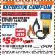 Harbor Freight ITC Coupon DIGITAL AUTOMOTIVE BATTERY ANALYZER Lot No. 66892 Expired: 8/31/17 - $59.99