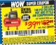 Harbor Freight Coupon 3 GALLON 100 PSI OILLESS HOT DOG STYLE AIR COMPRESSOR Lot No. 97080/69269 Expired: 8/25/15 - $39.99