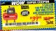 Harbor Freight Coupon 3 GALLON 100 PSI OILLESS HOT DOG STYLE AIR COMPRESSOR Lot No. 97080/69269 Expired: 9/2/15 - $39.99