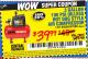 Harbor Freight Coupon 3 GALLON 100 PSI OILLESS HOT DOG STYLE AIR COMPRESSOR Lot No. 97080/69269 Expired: 10/1/15 - $39.99