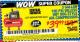 Harbor Freight Coupon 3 GALLON 100 PSI OILLESS HOT DOG STYLE AIR COMPRESSOR Lot No. 97080/69269 Expired: 11/3/15 - $39.99
