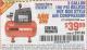Harbor Freight Coupon 3 GALLON 100 PSI OILLESS HOT DOG STYLE AIR COMPRESSOR Lot No. 97080/69269 Expired: 5/29/16 - $39.99
