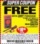 Harbor Freight FREE Coupon 7 FUNCTION DIGITAL MULTIMETER Lot No. 30756 Expired: 9/11/17 - FWP