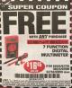 Harbor Freight FREE Coupon 7 FUNCTION DIGITAL MULTIMETER Lot No. 30756 Expired: 10/7/17 - FWP