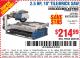Harbor Freight Coupon 2.5 HP, 10" TILE/BRICK SAW Lot No. 69275/62391/95385 Expired: 6/9/15 - $214.99