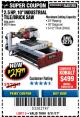 Harbor Freight Coupon 2.5 HP, 10" TILE/BRICK SAW Lot No. 69275/62391/95385 Expired: 8/31/17 - $219.99