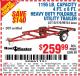 Harbor Freight Coupon 1195 LB. CAPACITY 4 FT. x 8 FT. HEAVY DUTY FOLDABLE UTILITY TRAILER Lot No. 62170/62648/62666/90154 Expired: 9/1/15 - $259.99