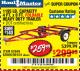 Harbor Freight Coupon 1195 LB. CAPACITY 4 FT. x 8 FT. HEAVY DUTY FOLDABLE UTILITY TRAILER Lot No. 62170/62648/62666/90154 Expired: 9/22/17 - $259.99