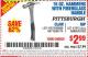 Harbor Freight Coupon 16 OZ. HAMMERS WITH FIBERGLASS HANDLE Lot No. 47872/69006/60715/60714/47873/69005/61262 Expired: 10/5/15 - $2.99