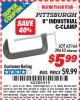 Harbor Freight ITC Coupon 8" INDUSTRIAL C-CLAMP Lot No. 39610/62166 Expired: 7/31/15 - $5.99
