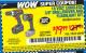 Harbor Freight Coupon 18 VOLT CORDLESS 3/8" DRILL/DRIVER AND FLASHLIGHT KIT Lot No. 68287/69652/62869/62872 Expired: 9/6/15 - $19.99