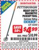 Harbor Freight ITC Coupon HEAVY DUTY MAGNETIC PICKUP TOOL Lot No. 42288 Expired: 7/31/15 - $4.99