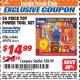 Harbor Freight ITC Coupon 56 PIECE TOY POWER TOOL SET Lot No. 60476 Expired: 10/31/17 - $14.99