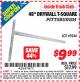Harbor Freight ITC Coupon 48" DRYWALL T-SQUARE Lot No. 69244 Expired: 7/31/15 - $9.99