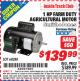 Harbor Freight ITC Coupon SMITH + JONES 1 HP FARM DUTY AGRICULTURAL MOTOR Lot No. 57338/68288 Expired: 7/31/15 - $139.99