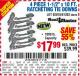 Harbor Freight Coupon HAUL-MASTER 1000 LB. CAPACITY, 1-1/2 IN. X 10 FT. RATCHETING TIE-DOWN STRAPS, 4-PACK Lot No. 61303 Expired: 2/20/16 - $17.99