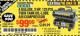 Harbor Freight Coupon 2 HP, 4 GALLON 125 PSI TWIN TANK OIL AIR COMPRESSOR Lot No. 62763/60567 Expired: 9/2/17 - $99.99