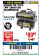 Harbor Freight Coupon 2 HP, 4 GALLON 125 PSI TWIN TANK OIL AIR COMPRESSOR Lot No. 62763/60567 Expired: 4/29/18 - $99.99