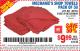 Harbor Freight Coupon MECHANIC'S SHOP TOWELS PACK OF 50 Lot No. 46163/61837/61878/69649/68442 Expired: 7/1/15 - $9.99
