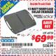 Harbor Freight ITC Coupon 13 WATT BRIEFCASE SOLAR CHARGER Lot No. 68750 Expired: 11/30/15 - $69.99