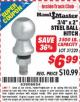 Harbor Freight ITC Coupon 3/4" X 2" STEEL BALL HITCH Lot No. 31220 Expired: 8/31/15 - $6.99