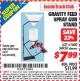 Harbor Freight ITC Coupon GRAVITY FEED SPRAY GUN STAND Lot No. 61800/34958 Expired: 8/31/15 - $7.99