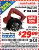 Harbor Freight ITC Coupon 4 IN. HANDHELD DRY-CUT TILE SAW Lot No. 61417/62296/68298 Expired: 4/30/16 - $29.99