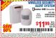 Harbor Freight Coupon WIRELESS SECURITY ALERT SYSTEM Lot No. 61910 / 62447 / 90368 Expired: 7/22/15 - $11.99