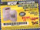 Harbor Freight Coupon WIRELESS SECURITY ALERT SYSTEM Lot No. 61910 / 62447 / 90368 Expired: 1/20/16 - $11.99