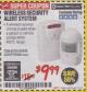Harbor Freight Coupon WIRELESS SECURITY ALERT SYSTEM Lot No. 61910 / 62447 / 90368 Expired: 1/31/18 - $9.99